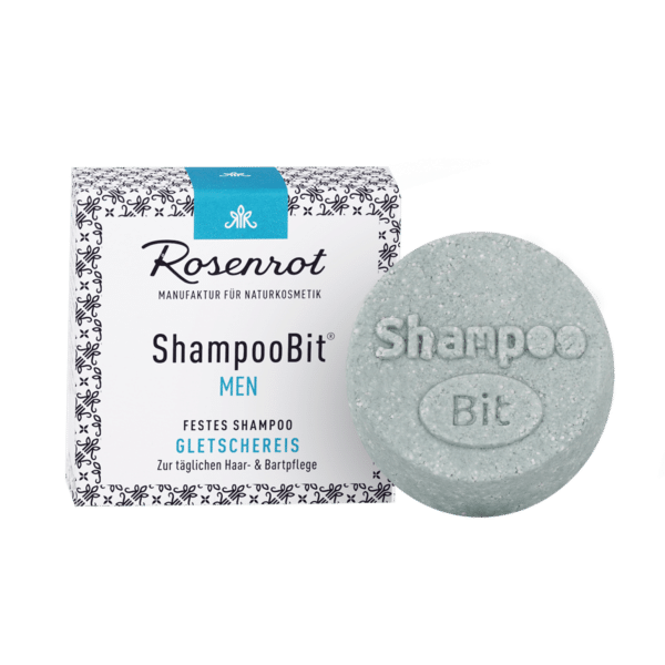 Rosenrot ShampooBit® Shampoo MEN Gletschereis - 60 g