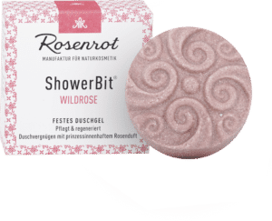 Rosenrot ShowerBit® Duschgel Wildrose - 60 g