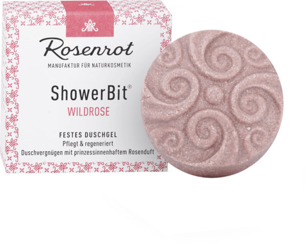 Rosenrot ShowerBit® Duschgel Wildrose - 60 g