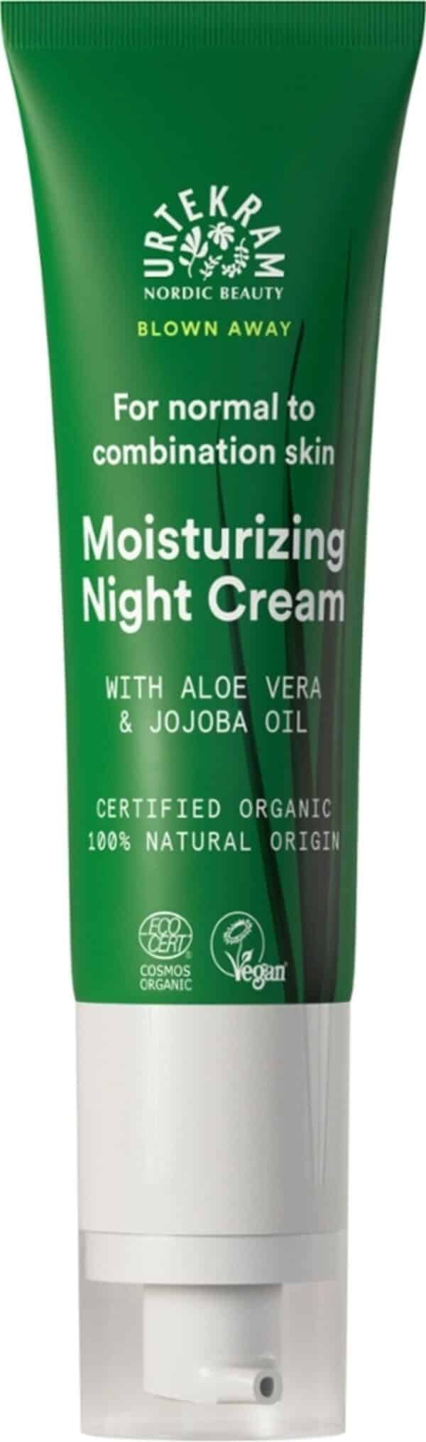 URTEKRAM Wild Lemongrass Moisturizing Night Cream - 50 ml