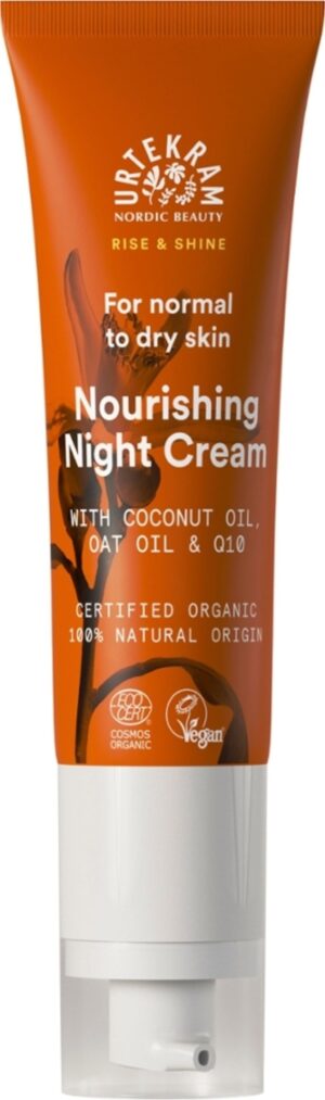 URTEKRAM Spicy Orange Blossom Nourishing Night Cream - 50 ml