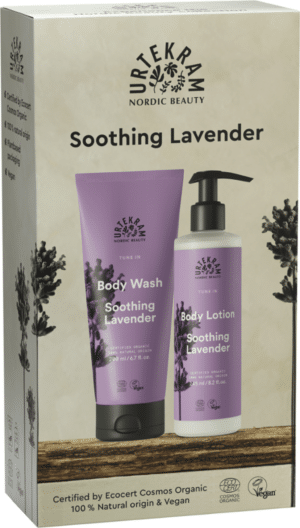 URTEKRAM Soothing Lavender Body Care Gift Box - 1 Set