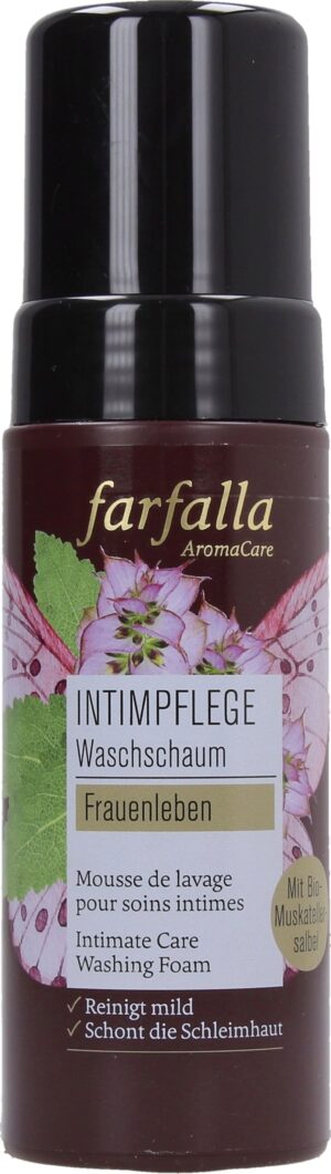 farfalla Frauenleben Intimpflege Waschschaum - 150 ml