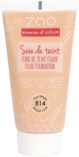 ZAO Silk Foundation - 814 Pink Beige