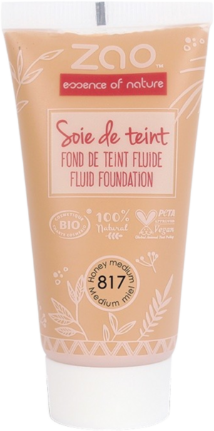 ZAO Silk Foundation - 817 Honey Medium