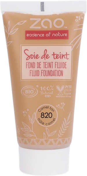 ZAO Silk Foundation - 820 Camel Tan