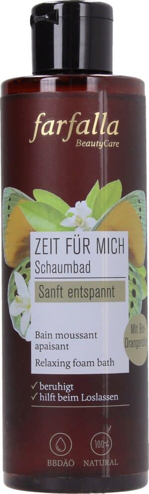 farfalla Sanft entspannt Schaumbad Zeit für mich - 200 ml