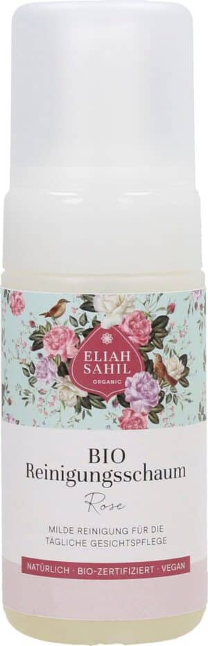 ELIAH SAHIL Bio Reinigungsschaum Rose - 110 ml