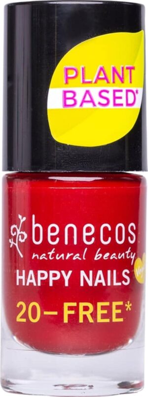 benecos Nail Polish Happy Nails - Cherry Red