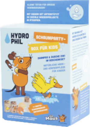 Hydrophil Maus Körperpflege-Set Schaumparty für Kids - 1 Set