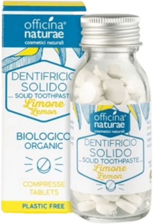 Officina Naturae Solid Toothpaste Tablets - Zitrone