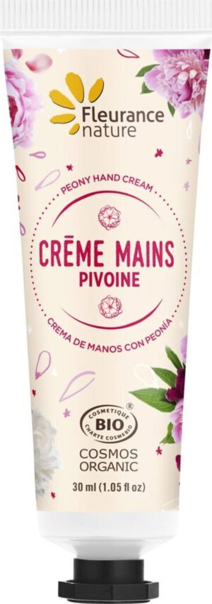 Fleurance nature Hand Cream - Pfingstrose