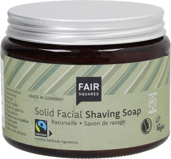 FAIR SQUARED Feste Rasierseife - 500 g