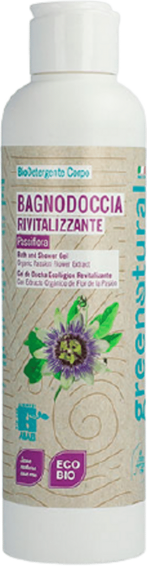 greenatural Revitalisierendes Duschgel Passionsblume - 250 ml