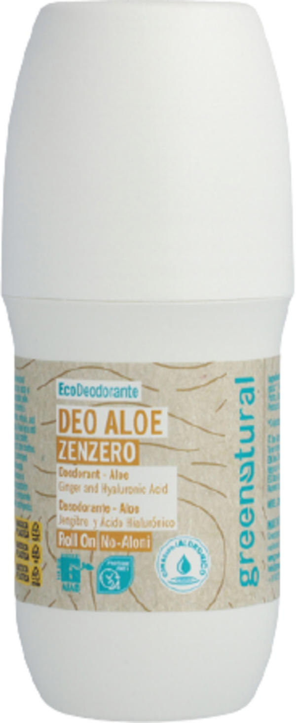 greenatural Deo Roll-On Aloe & Hyaluronsäure - Ingwer