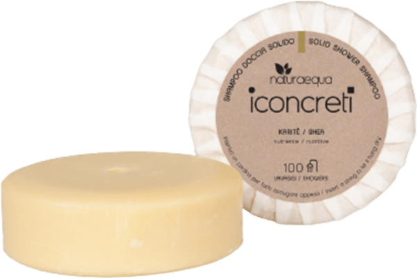 naturaequa iconcreti Festes Shampoo Sheabutter - 80 g