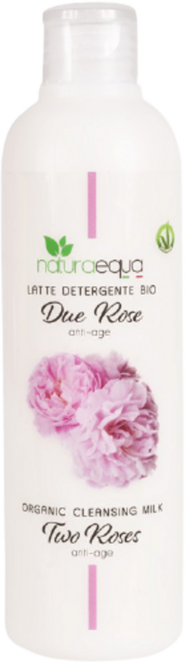 naturaequa Zwei Rosen Reinigungsmilch - 250 ml