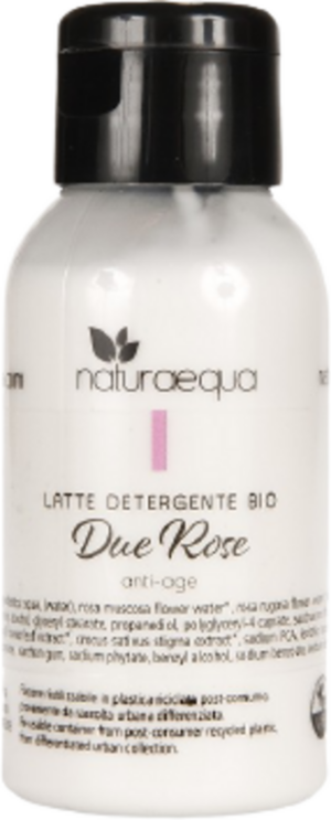 naturaequa Zwei Rosen Reinigungsmilch - 100 ml