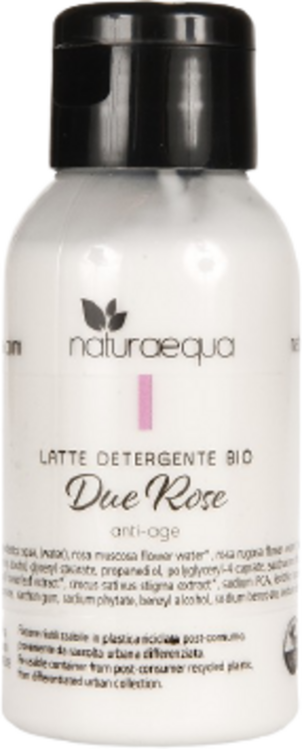 naturaequa Zwei Rosen Reinigungsmilch - 100 ml