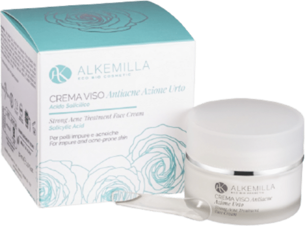 Alkemilla Eco Bio Cosmetic Anti-Akne Kraftvolle Gesichtscreme - 50 ml