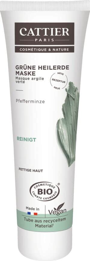 CATTIER Paris Grüne Heilerde-Maske für fettige & Mischhaut - 100 ml