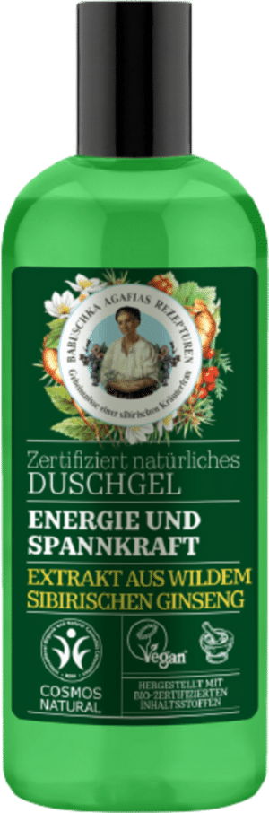 Green Agafia Duschgel Energie & Spannkraft - 260 ml