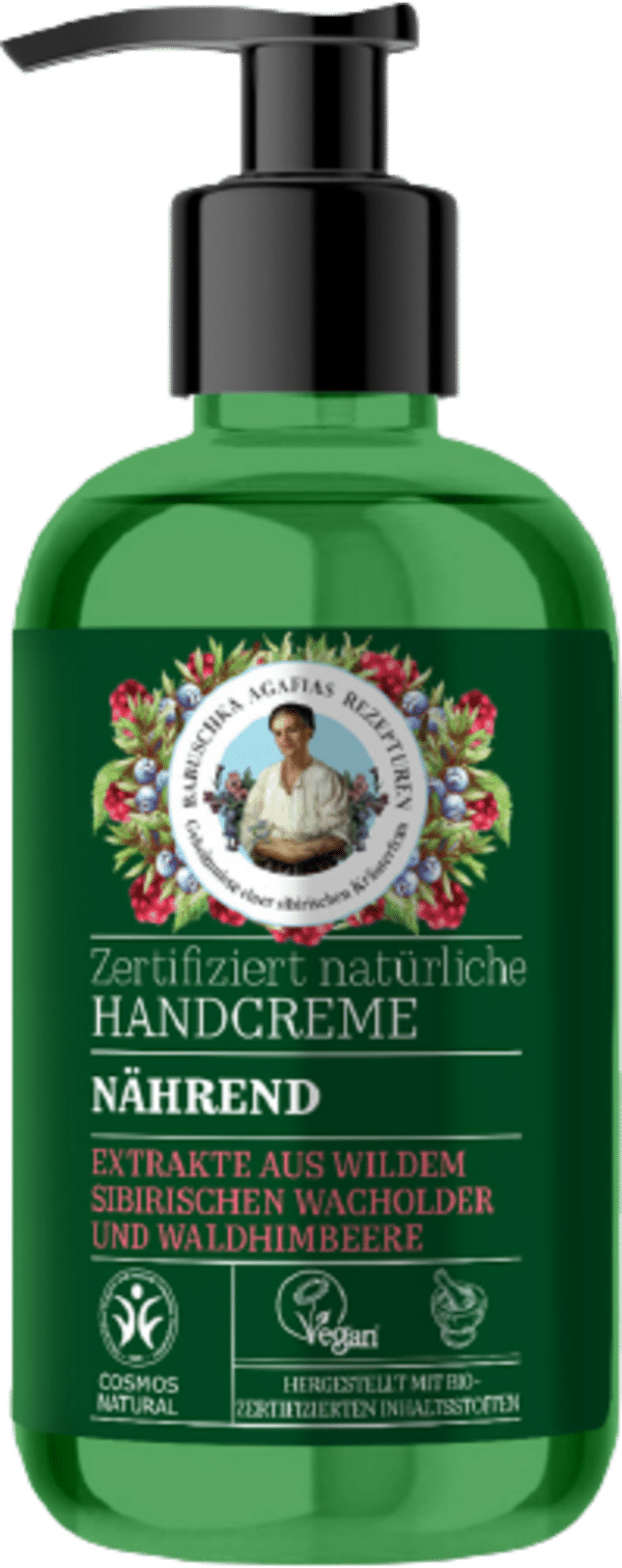 Green Agafia Nährende Handcreme - 300 ml