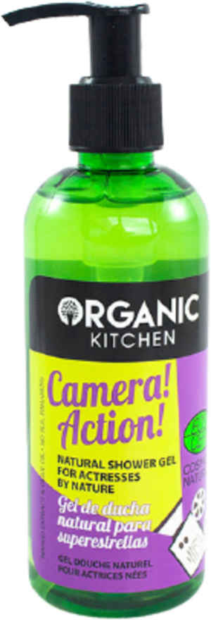 Organic Kitchen Natural Shower Gel for Actresses "Camera Action!" - 270 ml