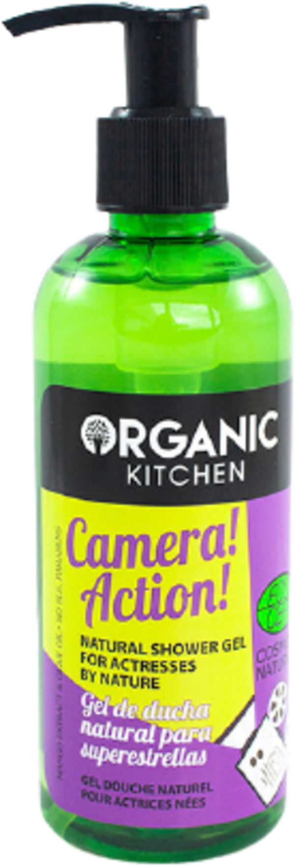 Organic Kitchen Natural Shower Gel for Actresses "Camera Action!" - 270 ml