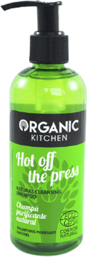 Organic Kitchen Natural Cleansing Shampoo "Hot off the Press" - 270 ml