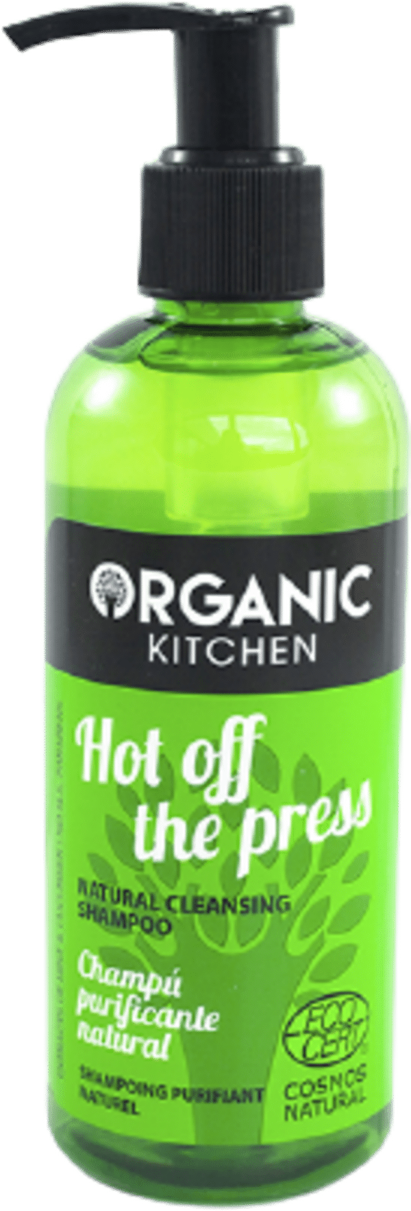 Organic Kitchen Natural Cleansing Shampoo "Hot off the Press" - 270 ml