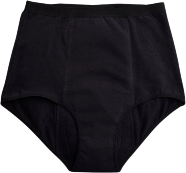 Imse High Waist Periodenslip Heavy Flow Schwarz - M