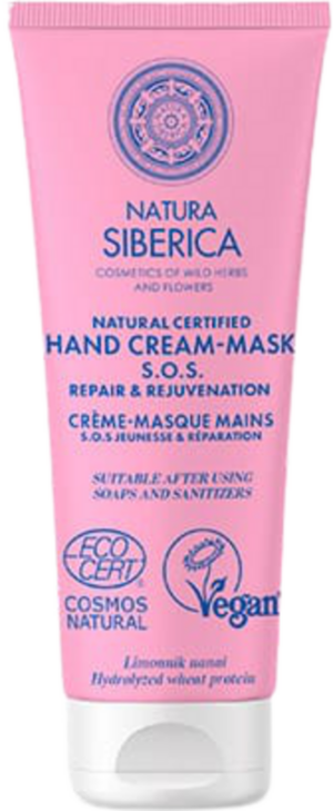 Natura Siberica SOS Hand Cream Mask Repair & Rejuvenation - 75 ml