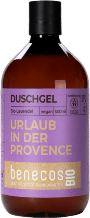 benecosBIO Duschgel "Urlaub in der Provence" - 500 ml