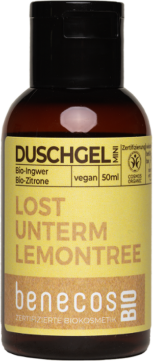 benecosBIO Duschgel "Lost unterm Lemontree" - 50 ml