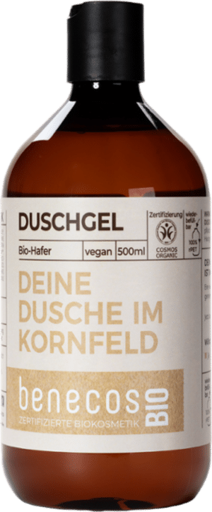 benecosBIO Duschgel "Deine Dusche im Kornfeld" - 500 ml