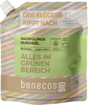 benecosBIO Duschgel "Alles im grünen Bereich" - Nachfüller 500ml