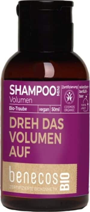 benecosBIO Volumen Shampoo "Dreh das Volumen auf" - 50 ml