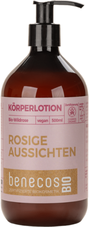 benecosBIO Körperlotion "Rosige Aussichten" - 500 ml