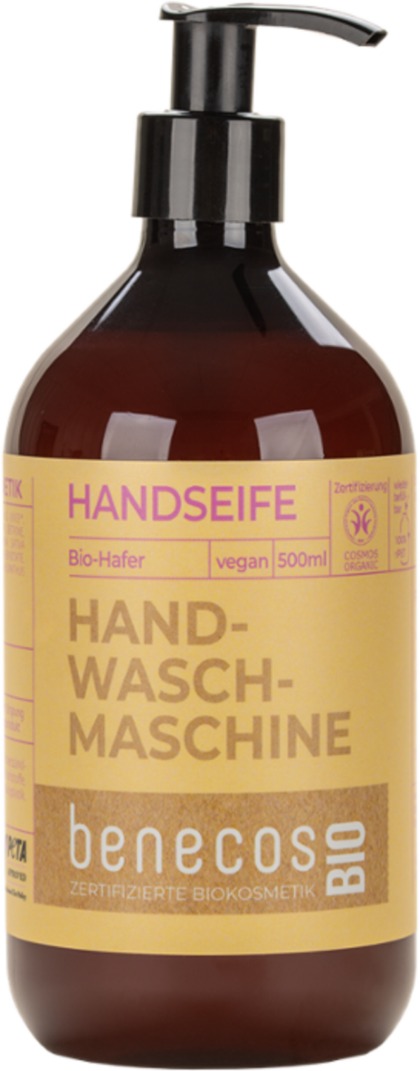 benecosBIO Handseife "Handwaschmaschine" - 500 ml