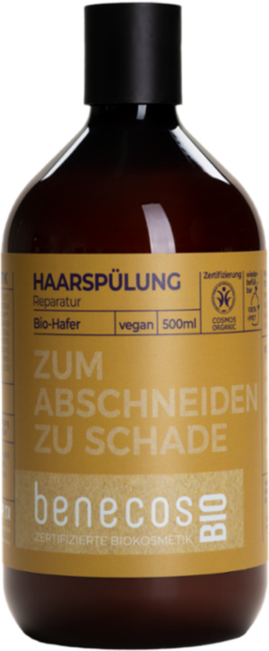 benecosBIO Reparatur Haarspülung "Zum Abschneiden viel zu schade" - 500 ml