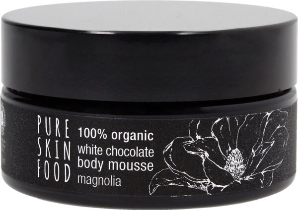 PURE SKIN FOOD Organic White Chocolate Body Mousse Magnolia - 100 ml