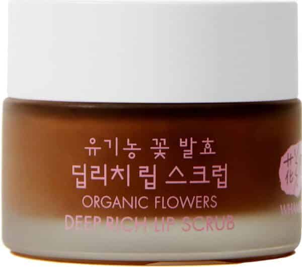 WHAMISA Organic Flowers Deep Rich Lip Scrub - 25 g