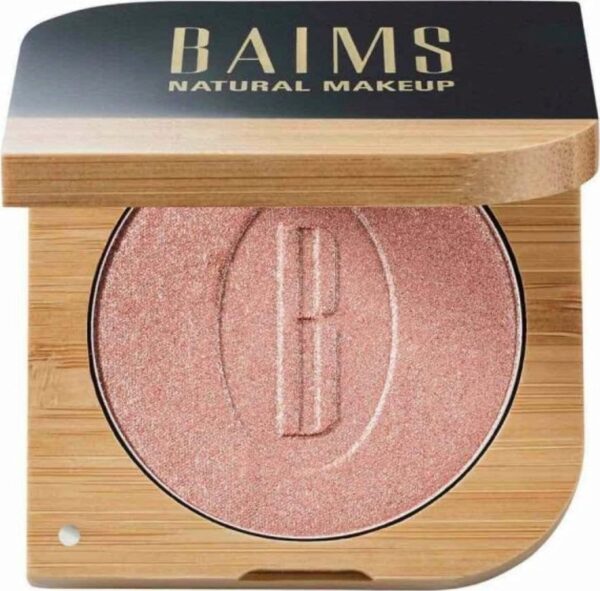 BAIMS Organic Cosmetics Highlighter Pressed Powder - 10 Warm & Glow