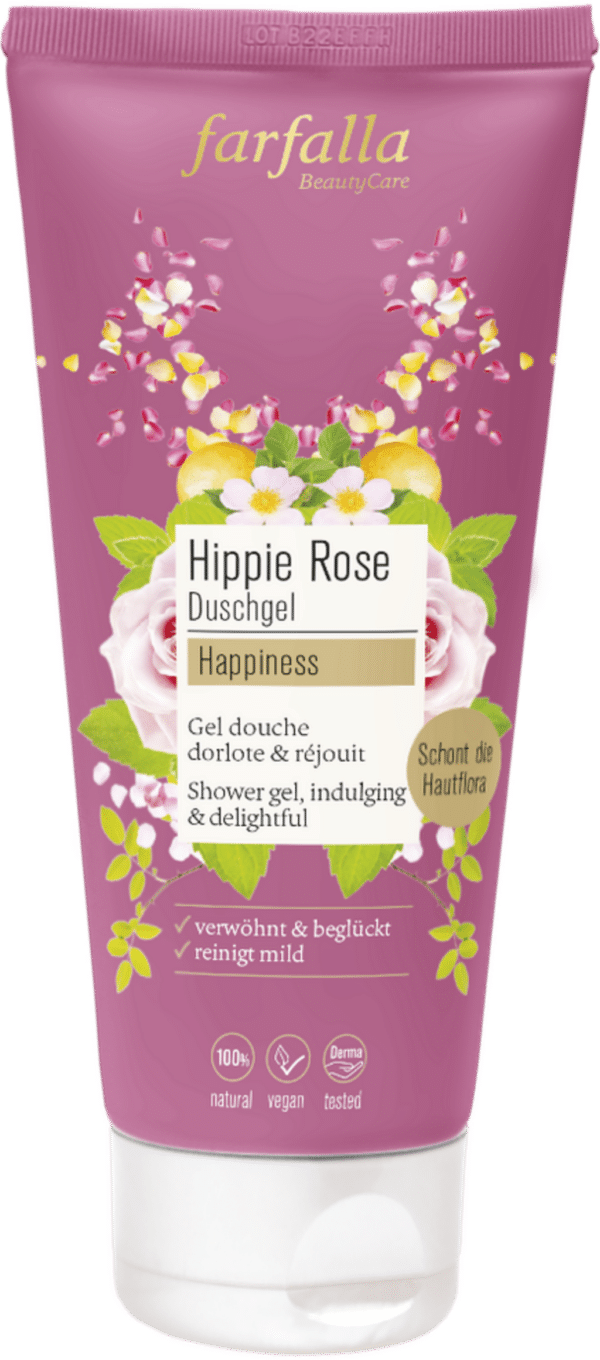 farfalla Hippie Rose Duschgel - 200 ml