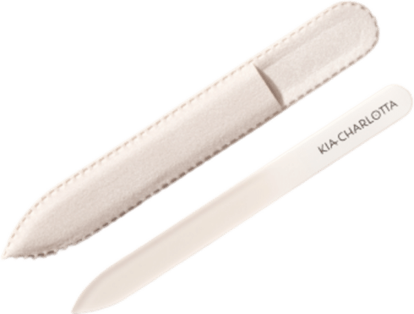 KIA-CHARLOTTA Glass Nail File - Beige