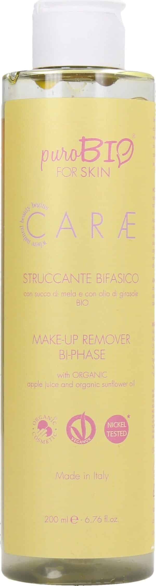 puroBIO cosmetics CARÆ Make-up Remover Bi-Phase - 200 ml