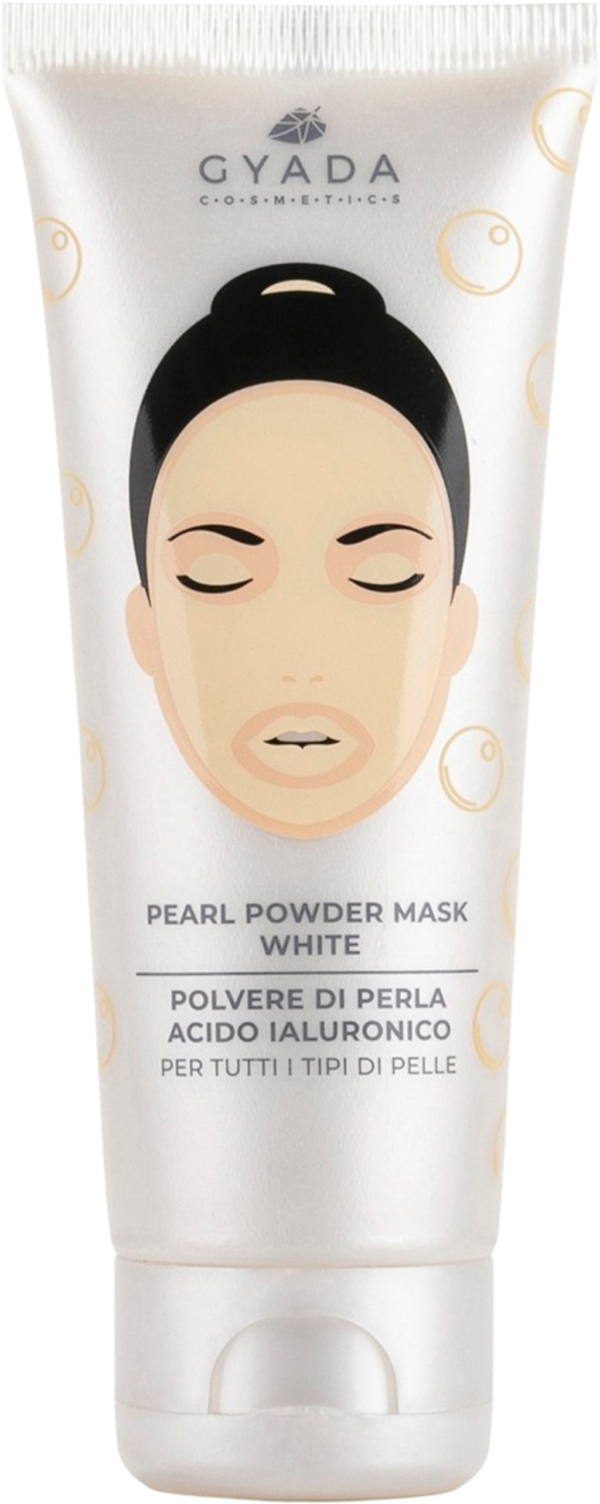 GYADA Cosmetics Perlenpuder-Maske Weiß - 75 ml