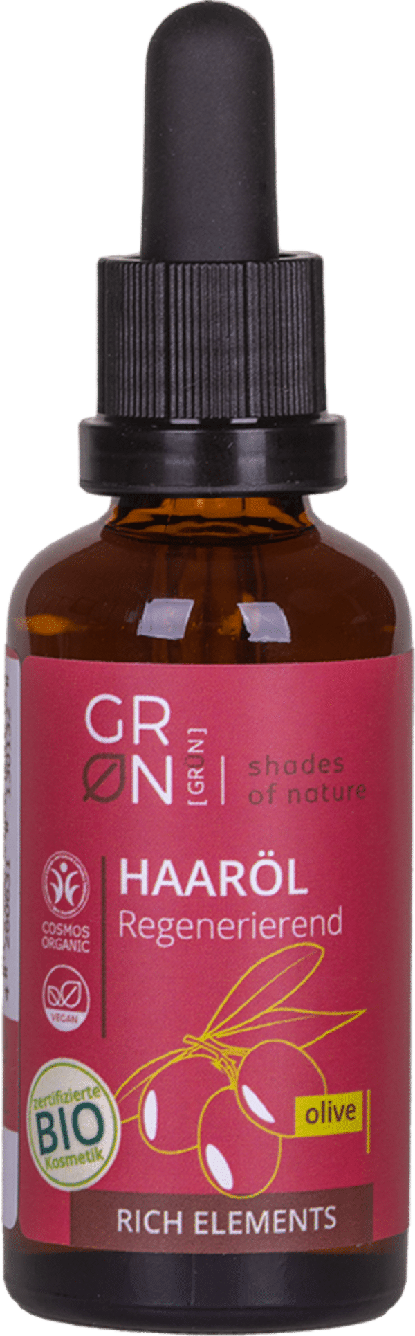 GRN [GRÜN] Hair Oil Olive - 50 ml