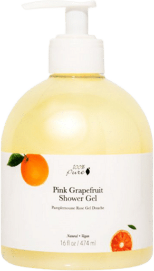 100% Pure Shower Gel Big - Pink Grapefruit